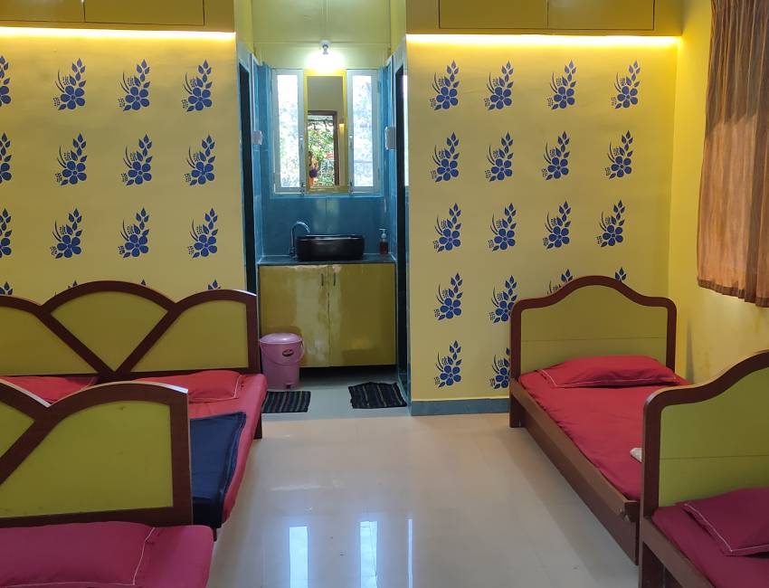 Accommodation for a family of four in Thane.